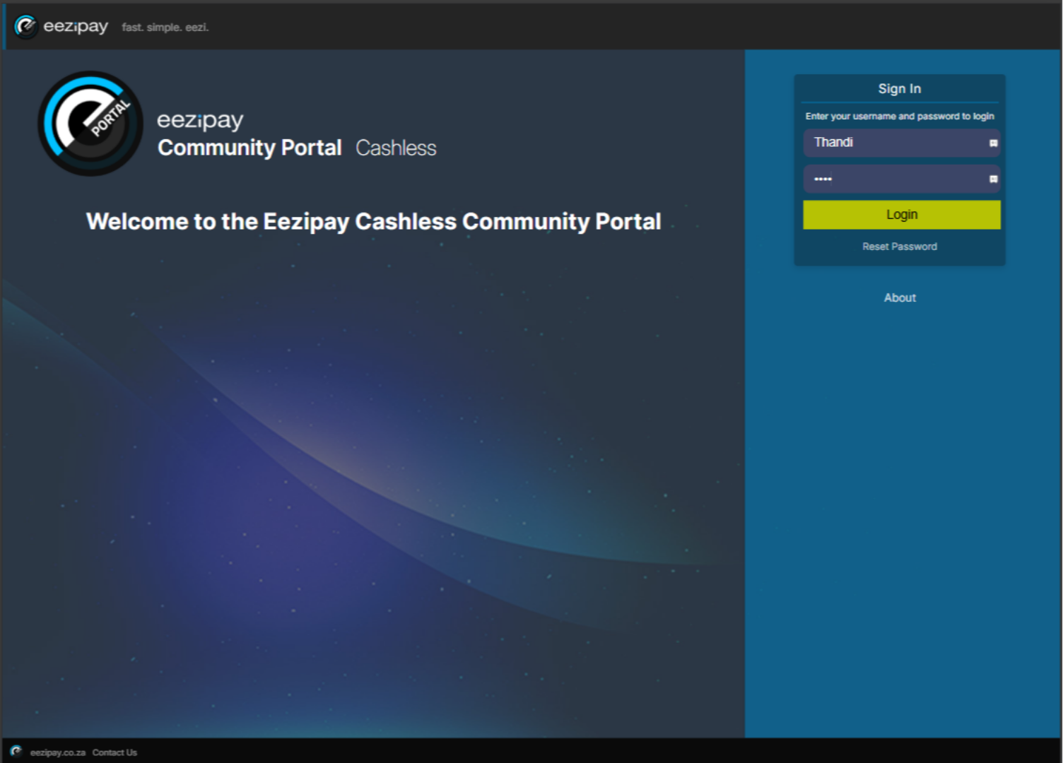 URL of Portal