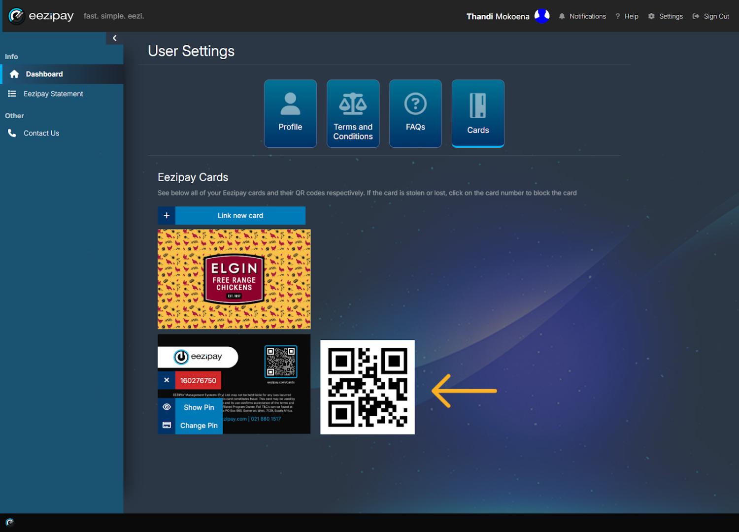 Paying with Virtual Card