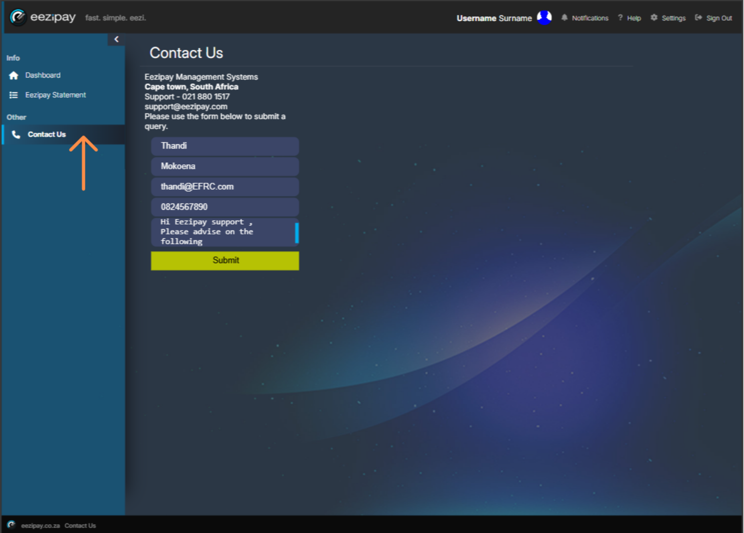 How to Contact Eezipay Support
