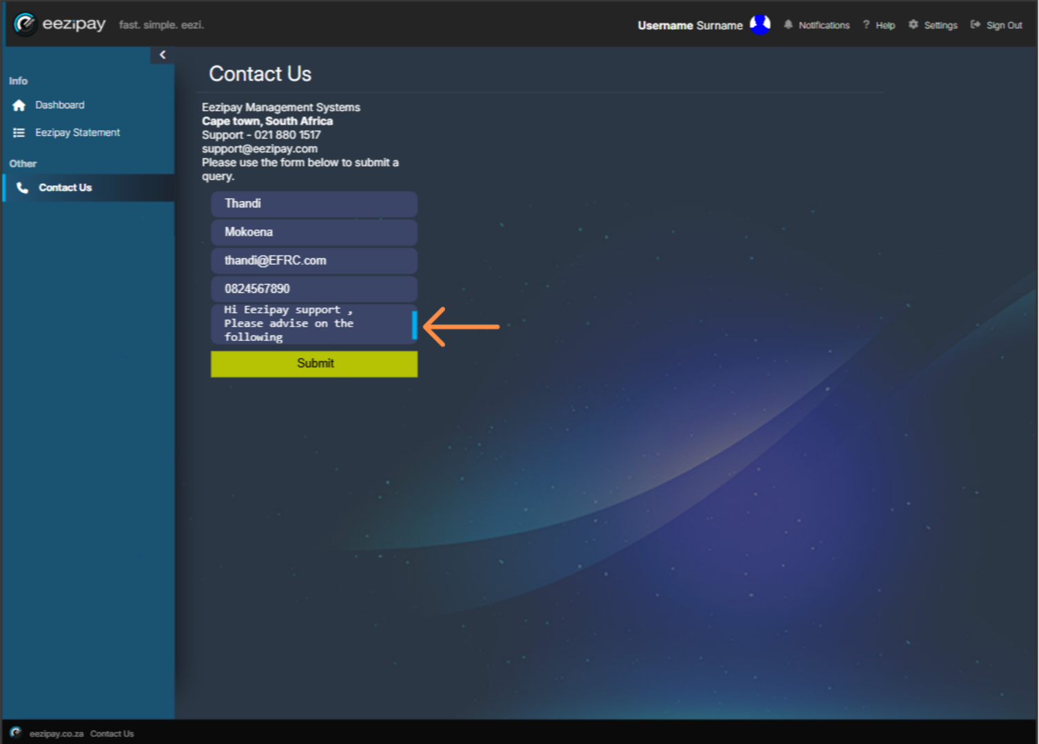 How to Contact Eezipay Support