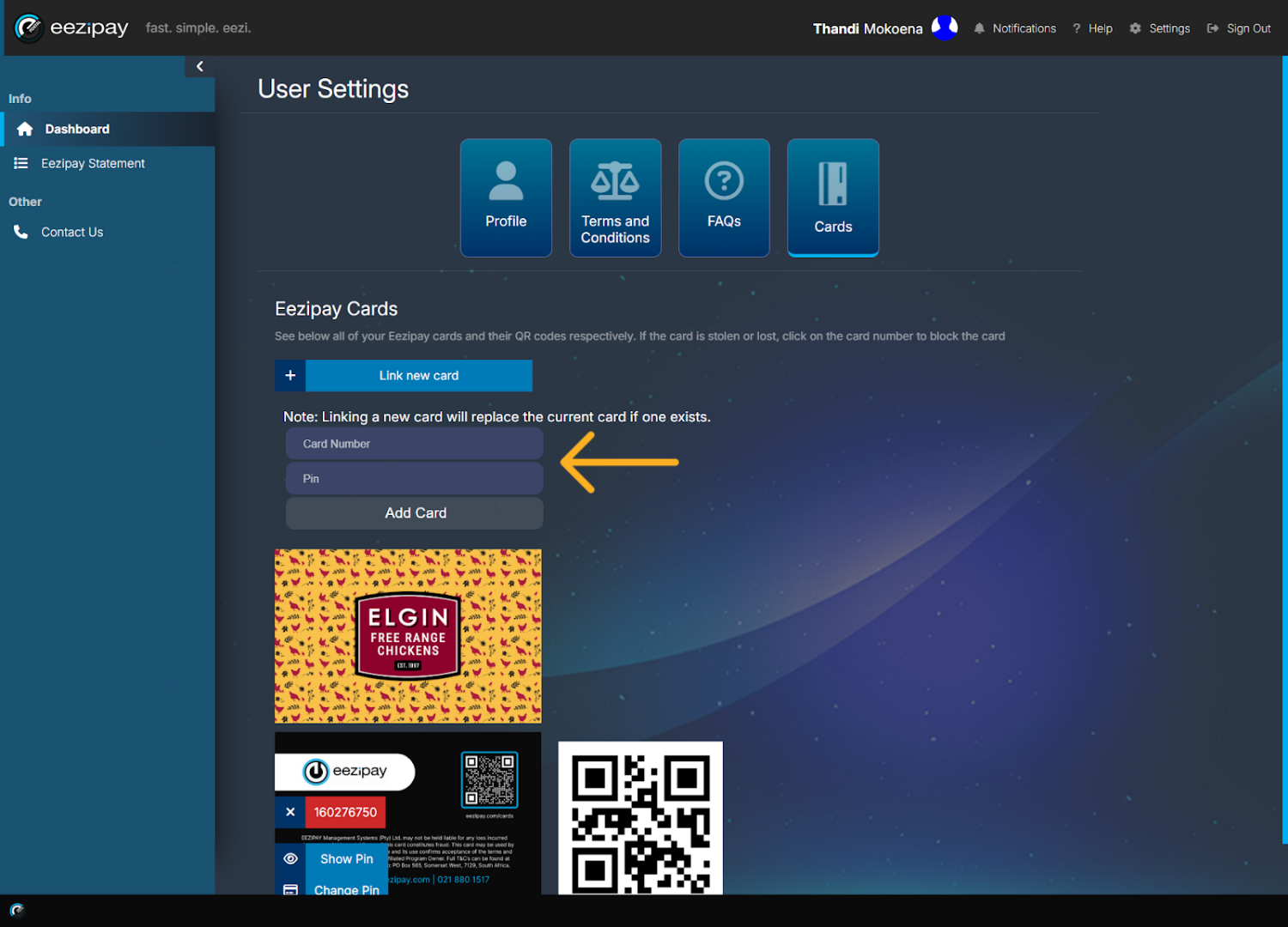 Accessing Card Link Fields